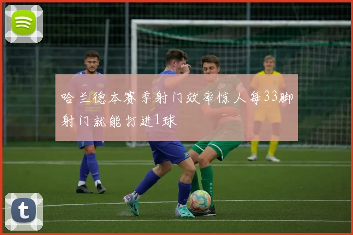 哈兰德本赛季射门效率惊人每33脚射门就能打进1球